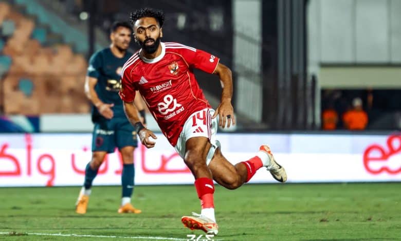 حسين الشحات - الأهلي ضد الزمالك (تصوير: مصطفى الشحات)