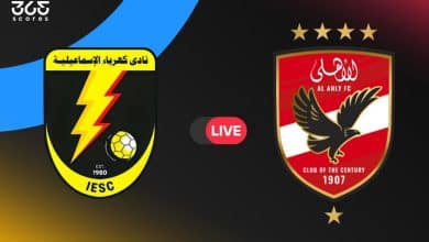 مباراة الأهلي ضد كهرباء الإسماعيلية