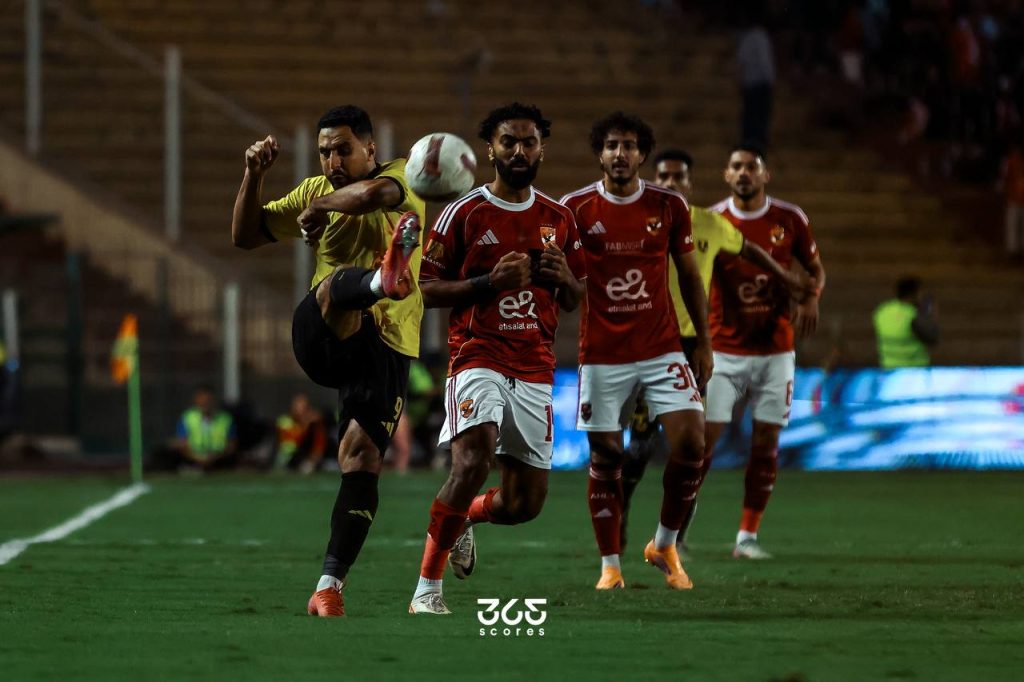 حسين الشحات - محمد هاني - ياسر إبراهيم - الأهلي - كهرباء الإسماعيلية - تصوير: مصطفى الشحات