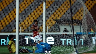 أشرف بن شرقي - الأهلي - كهرباء الإسماعيلية - تصوير: مصطفى الشحات