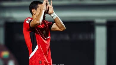 محمد حمدي - منتخب مصر - تصوير: مصطفى الشحات