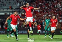 محمد حمدي - ياسر إبراهيم - مصطفى محمد - منتخب مصر - تصوير: مصطفى الشحات