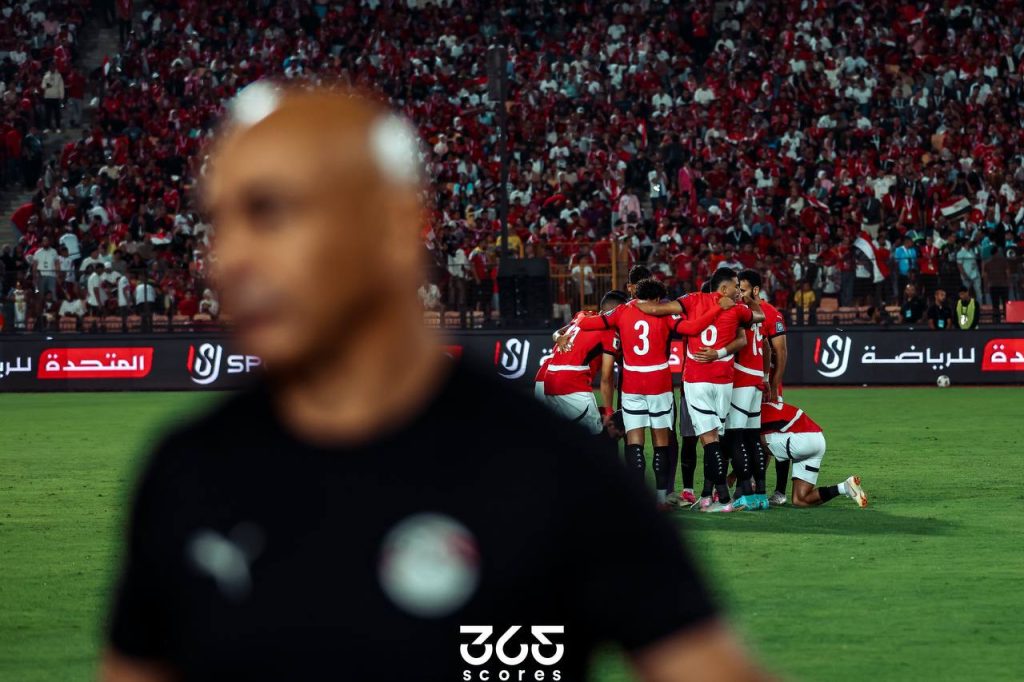 حسام حسن - منتخب مصر - غينيا بيساو - تصوير: مصطفى الشحات