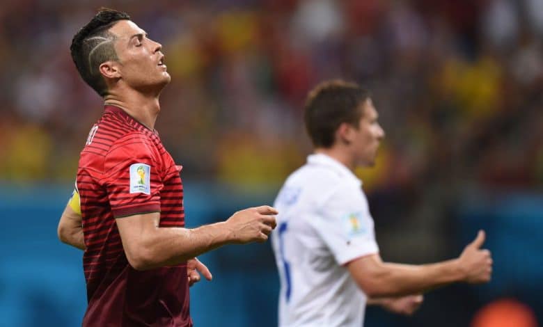 قصة شعر كريستيانو رونالدو في مونديال 2014 - المصدر: gettyimages