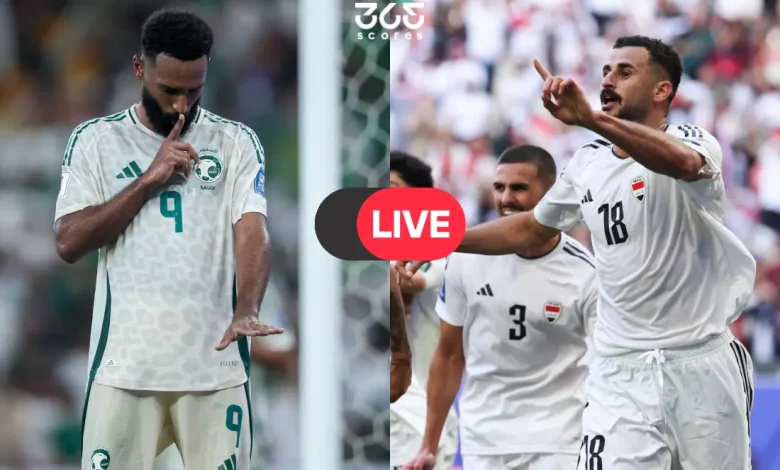 أين تشاهد البث المباشر لمباراة السعودية والعراق في ملحق تصفيات كأس العالم؟