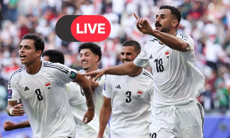 أين تشاهد البث المباشر لمباراة العراق وإندونيسيا في ملحق تصفيات كأس العالم؟