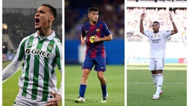 مبابي- بيدري- أنتوني.. المرشحون لجائزة لاعب الشهر في الدوري الإسباني