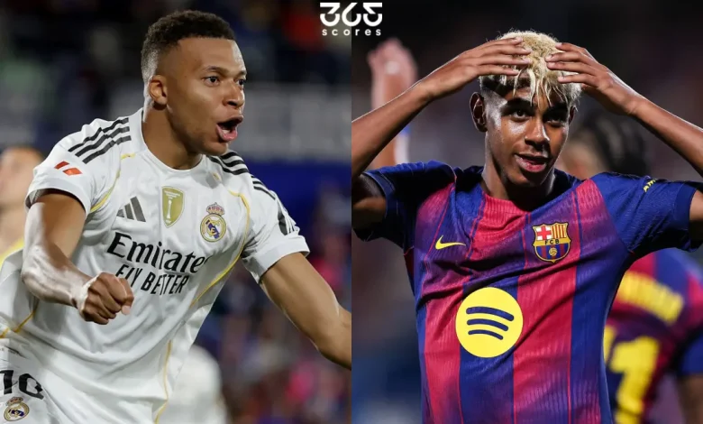 مباراة ريال مدريد وبرشلونة اليوم.. الموعد والقنوات الناقلة لكلاسيكو الدوري الإسباني