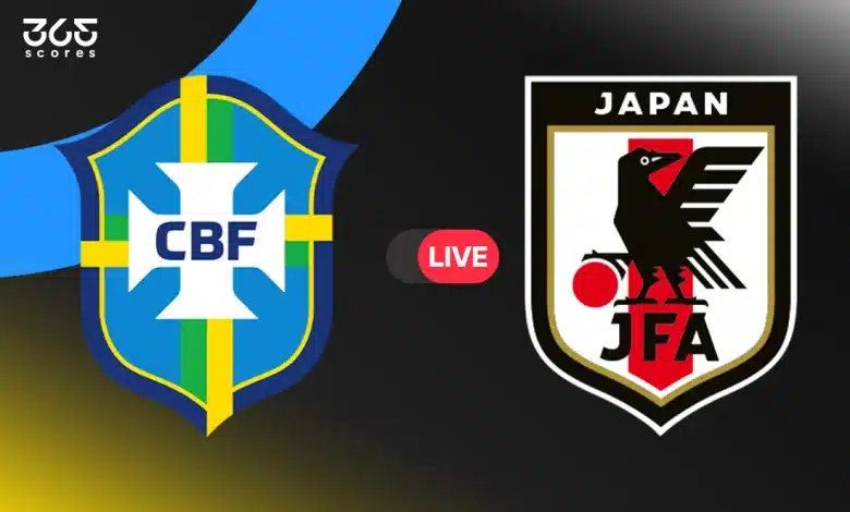 مباشر مباراة البرازيل ضد اليابان الودية اليوم