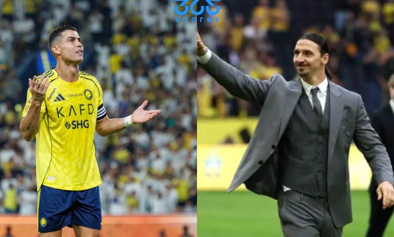 كريستيانو رونالدو - زلاتان إبراهيموفيتش - المصدر: gettyimages