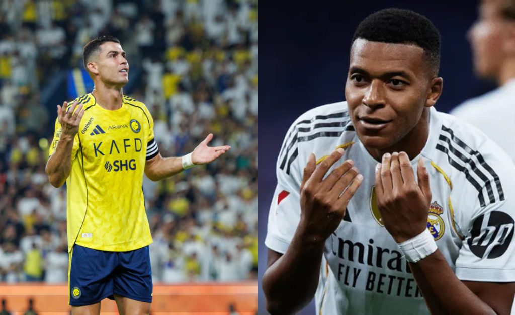 كريستيانو رونالدو - كيليان مبابي - المصدر: gettyimages