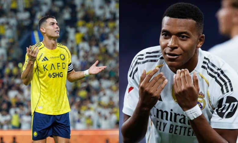 كريستيانو رونالدو - كيليان مبابي - المصدر: gettyimages