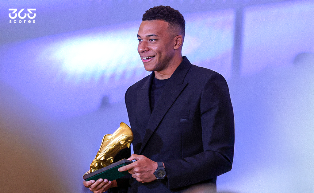 كيليان مبابي - ريال مدريد - الحذاء الذهبي - (المصدر: Getty images)