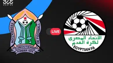 مباشر مباراة مصر اليوم ضد جيبوتي
