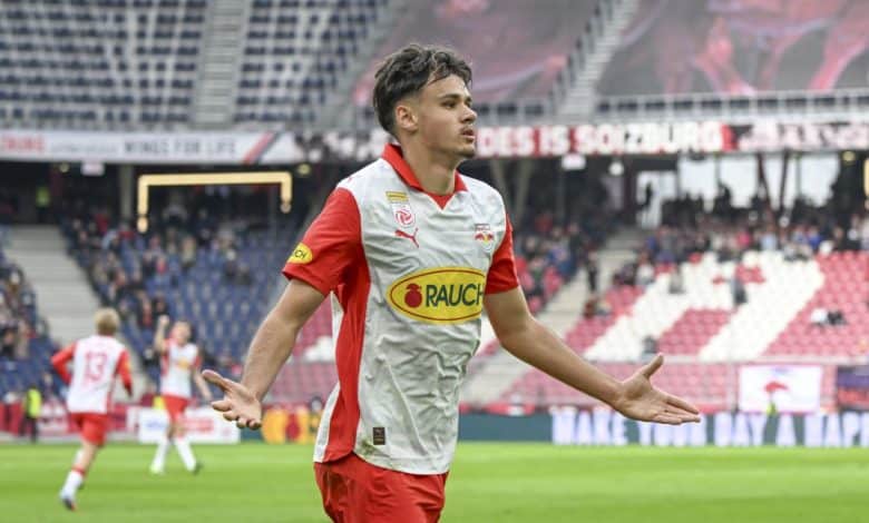 كريم ألايبيجوفيتش لاعب سالزبورج.. المصدر (Getty images)