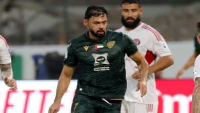 لورينسي لاعب خورفكان- المصدر: حساب رابطة المحترفين الإماراتية