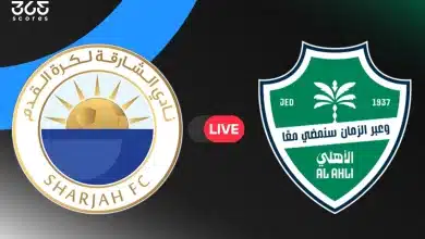 الأهلي ضد الشارقة