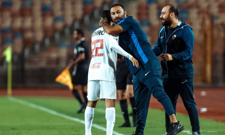 أحمد عبد الرؤوف - الزمالك (تصوير: مصطفى الشحات)