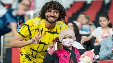 محمد النني لاعب الجزيرة- المصدر: حساب رابطة المحترفين الإماراتية