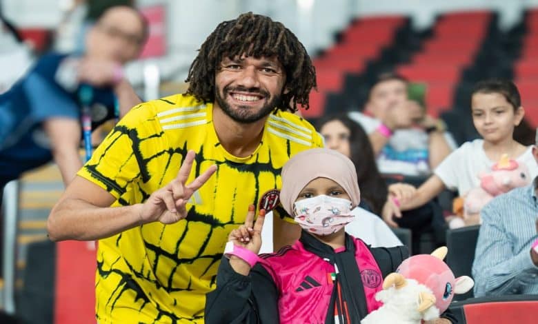 محمد النني لاعب الجزيرة- المصدر: حساب رابطة المحترفين الإماراتية