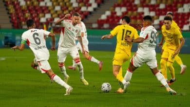 الجزيرة ضد الوصل - المصدر: حساب رابطة المحترفين الإماراتية