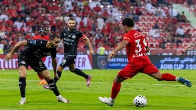 شباب الأهلي ضد النصر - المصدر: حساب رابطة المحترفين الإماراتية