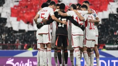 الإمارات ضد العراق - المصدر: الحساب الرسمي لمنتخب الإمارات