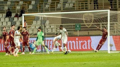 الوحدة ضد خورفكان - المصدر: حساب رابطة المحترفين الإماراتية