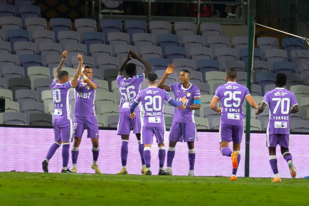 فريق العين - المصدر: حساب رابطة المحترفين الإماراتية