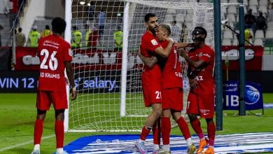 شباب الأهلي ضد خورفكان- المصدر: حساب رابطة المحترفين الإماراتية