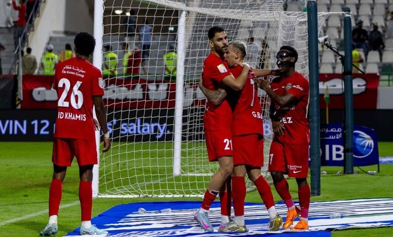 شباب الأهلي ضد خورفكان- المصدر: حساب رابطة المحترفين الإماراتية