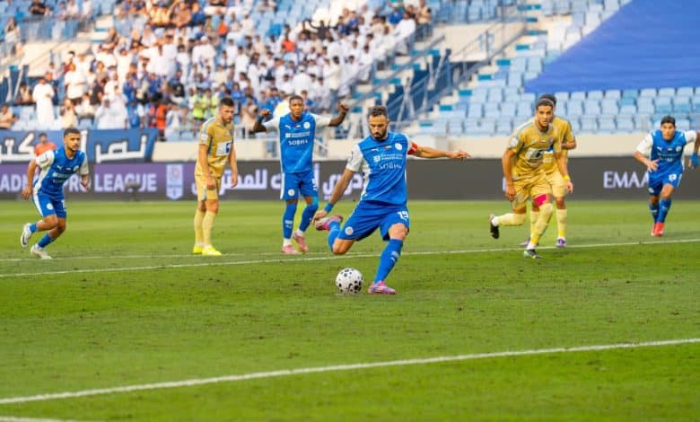 النصر ضد الظفرة- المصدر: حساب رابطة المحترفين الإماراتية
