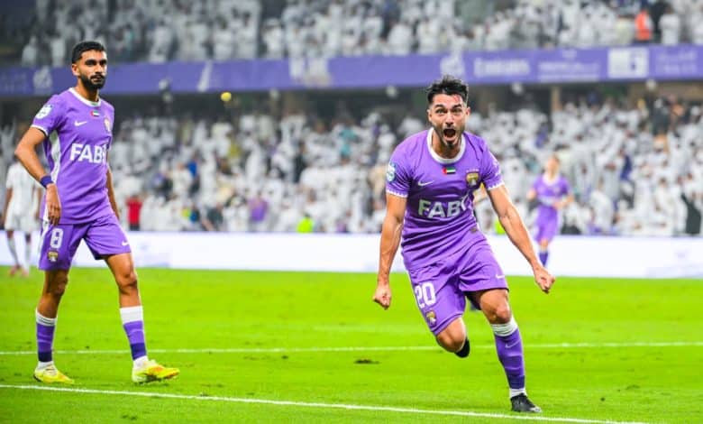 فريق العين- المصدر: حساب رابطة المحترفين الإماراتية