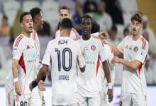 إبراهيم عادل لاعب الجزيرة - المصدر: حساب رابطة المحترفين الإماراتية