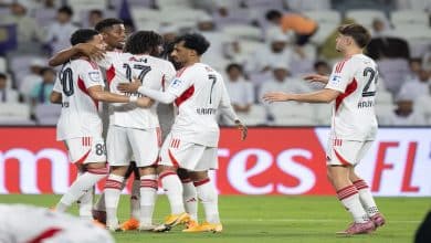 العين ضد الجزيرة- المصدر: حساب رابطة المحترفين الإماراتية