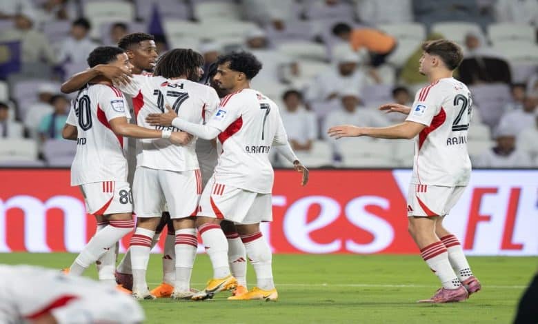 العين ضد الجزيرة- المصدر: حساب رابطة المحترفين الإماراتية