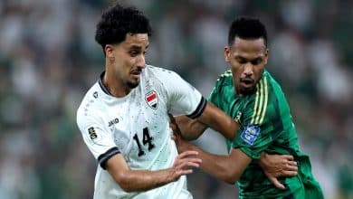 زيدان إقبال لاعب منتخب العراق- (المصدر:Gettyimages)
