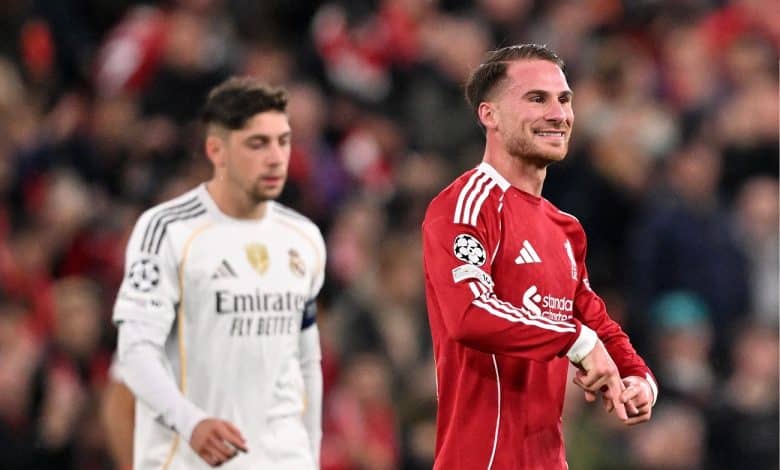 أليكسيس ماك أليستر - ليفربول - ريال مدريد - فيديريكو فالفيردي - المصدر (Getty images)