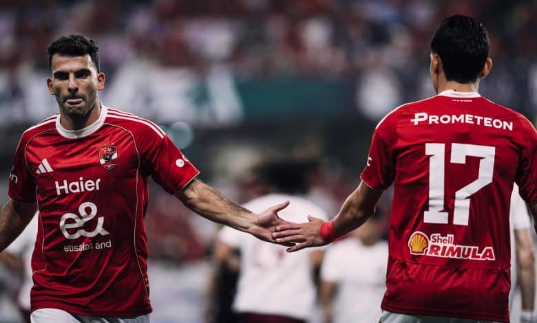 أحمد سيد زيزو - أشرف بن شرقي - الأهلي - المصدر (Getty images)