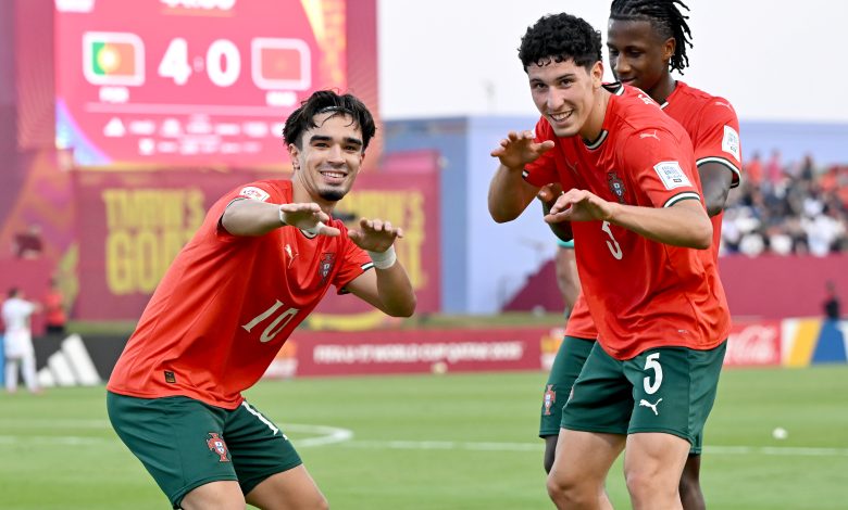 منتخب البرتغال تحت 17 عامًا.. (المصدر:Gettyimages)