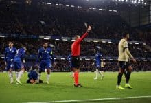 طرد رونالد أراوخو - برشلونة - تشيلسي - المصدر (Getty images)