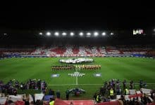 ريال مدريد ضد أولمبياكوس - دوري أبطال أوروبا - ملعب كارايسكاكيس (المصدر:Gettyimages)