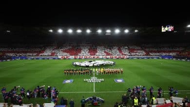 ريال مدريد ضد أولمبياكوس - دوري أبطال أوروبا - ملعب كارايسكاكيس (المصدر:Gettyimages)