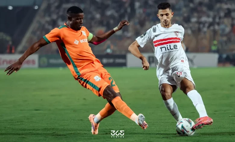 ما القناة الناقلة لمباراة الزمالك ضد كايزر تشيفز وأين تشاهد الكونفدرالية؟