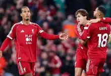 تشكيل ليفربول ضد أستون فيلا بالجولة 10 في الدوري الإنجليزي 2025-26