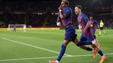 فيرمين لوبيز - لامين يامال - برشلونة (المصدر:Gettyimages)