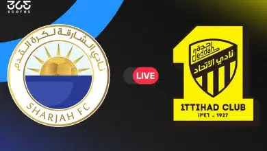 مباشر مباراة الاتحاد ضد الشارقة اليوم