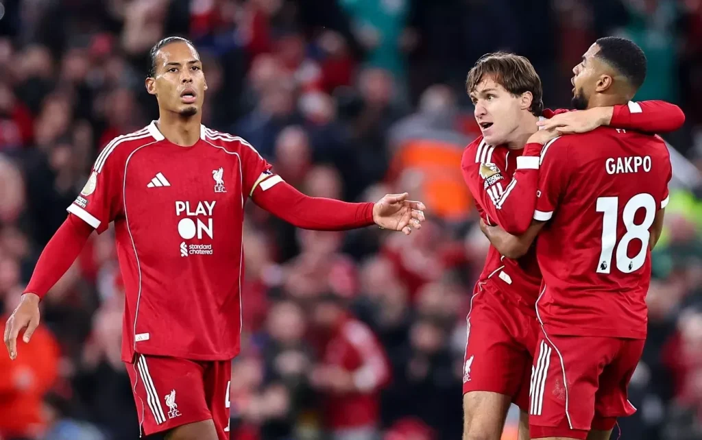 تشكيل ليفربول ضد نوتنجهام بالجولة 12 في الدوري الإنجليزي 2025-26