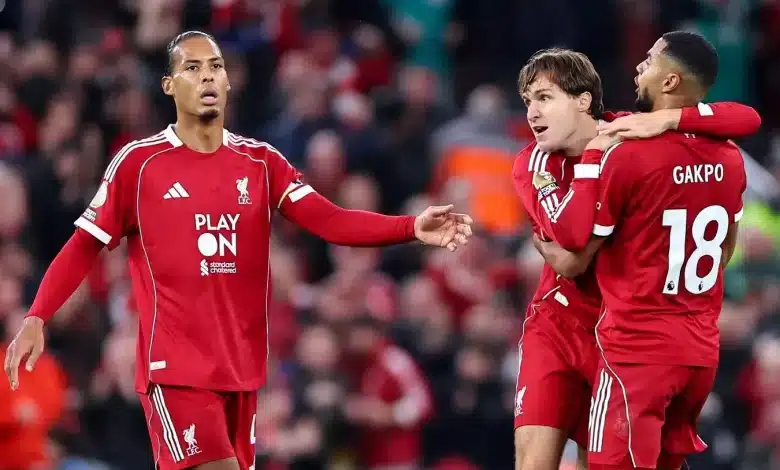 تشكيل ليفربول ضد نوتنجهام بالجولة 12 في الدوري الإنجليزي 2025-26