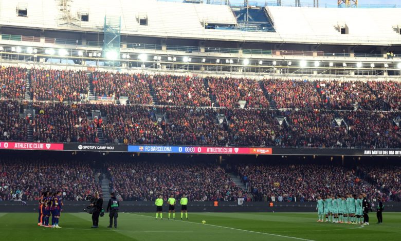 برشلونة ضد أتلتيك بلباو - كامب نو (المصدر:Gettyimages)